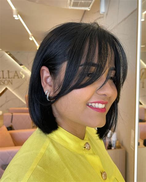 Corte chanel com franja: Dicas para essa moda! .